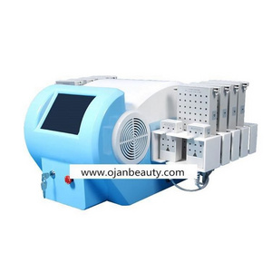 Hot Selling no injections 3D Lipo Laser 650nm 780nm 940nm wavelength 210mw lamp 5D Lipolaser Fat Removal Machine