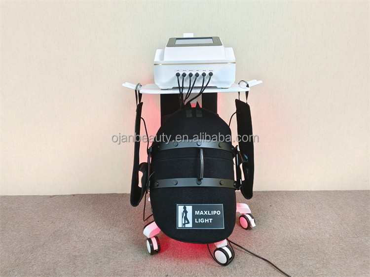 Portable Red Light Maxlipo 5D 650nm 940nm Lipo Pad Laser Slimming Machine