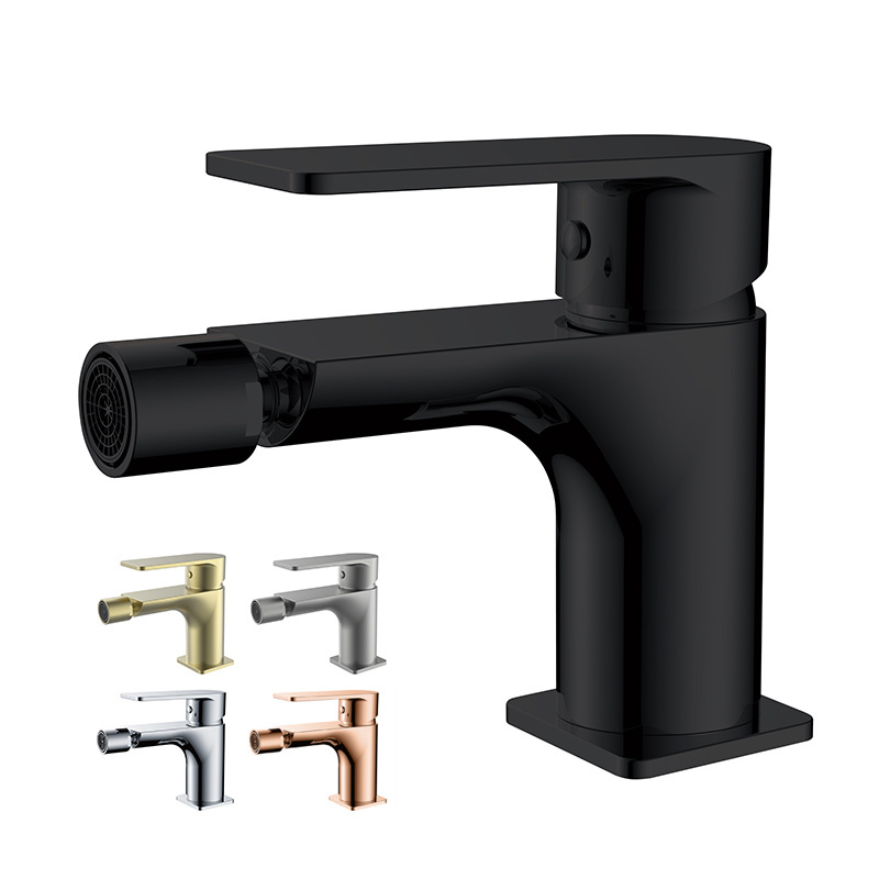 brass single hole Hot and cold mixer toilet bidet faucet