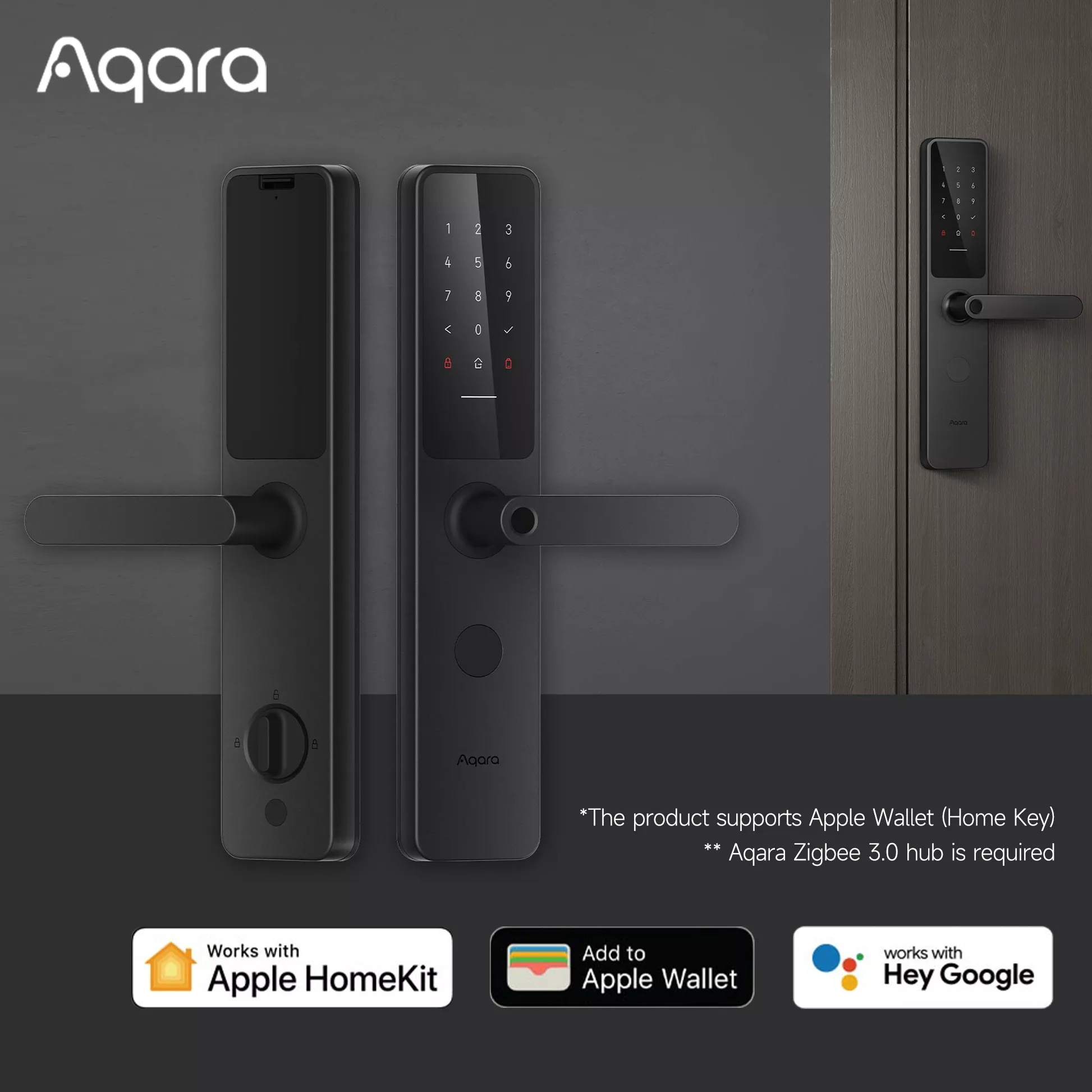 M-A100 Pro-1-1 2022  Mijia Mihome HomeKit App Security Protection Intelligent Digital Electronic Smart Fingerprint Password Door