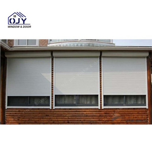 Remote Control Manual Handling Rolling Shutter Drive Garage Doors Motorized Aluminum Roll Up Gate