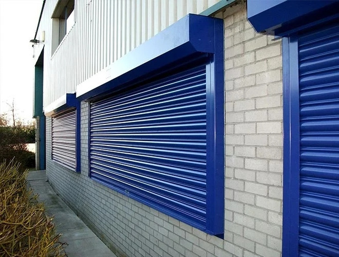 Up and down roller shutter bullet proof vertical window outside shutter door kitchen cabinet roller shutter door