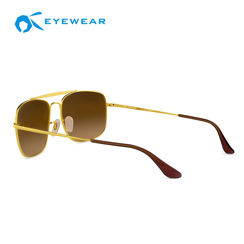 Uv400 stainless steel CR39  TAC GLASS NYLON Polarized  lens square man sunglasses sunglasses newest