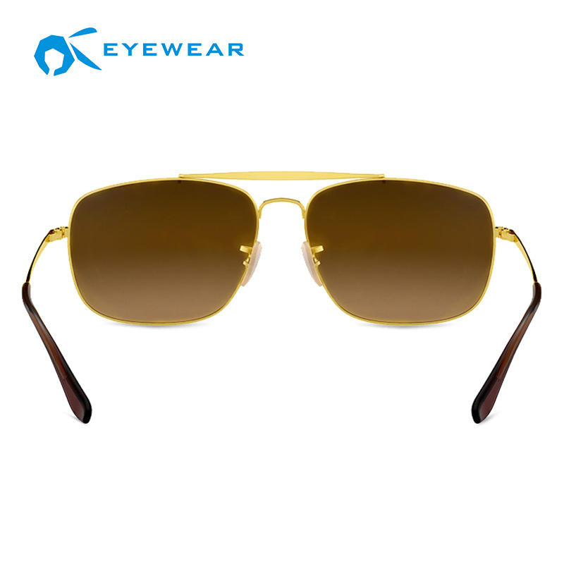 Uv400 stainless steel CR39  TAC GLASS NYLON Polarized  lens square man sunglasses sunglasses newest