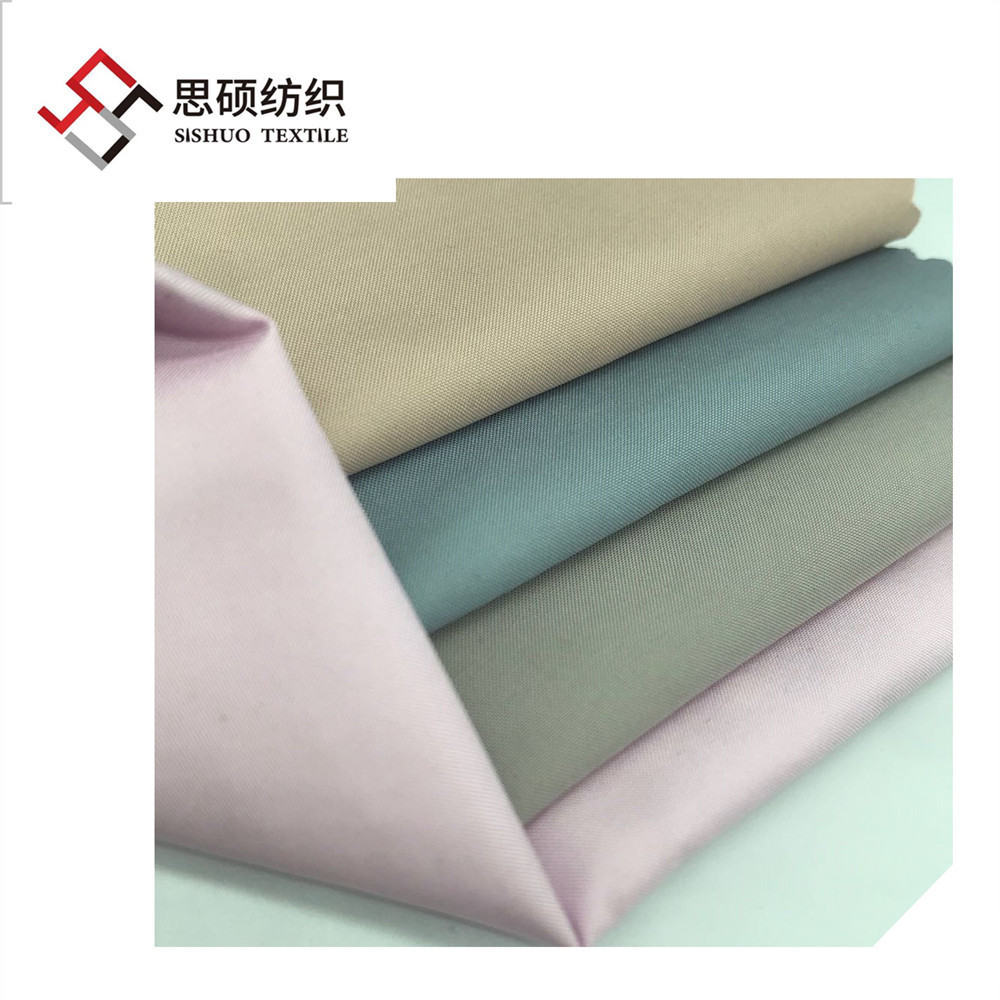 New competitive high quality plain pongee fabric for Trousers ready-to-wear short-sleeved cargo pants sports pants