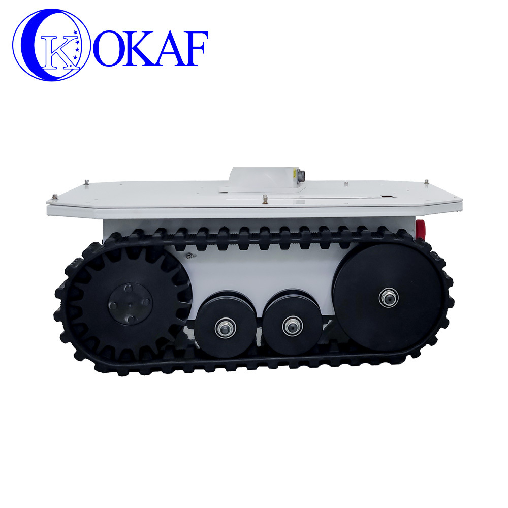 Electric Tracked Robot Platform Undercarriage stair climbing robot tank chassis crawler robot chassis