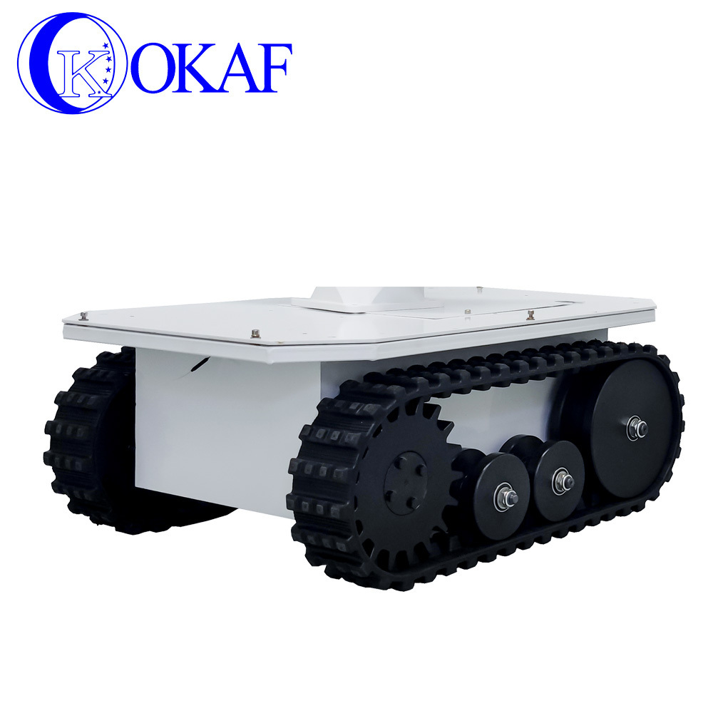 Electric Tracked Robot Platform Undercarriage stair climbing robot tank chassis crawler robot chassis