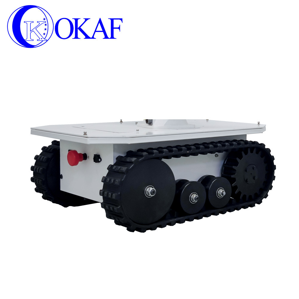 Electric Tracked Robot Platform Undercarriage stair climbing robot tank chassis crawler robot chassis