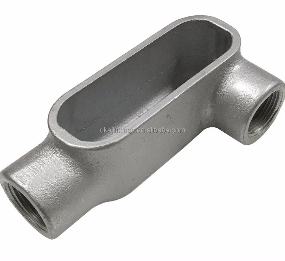 malleable iron casting pipe fittings LL type