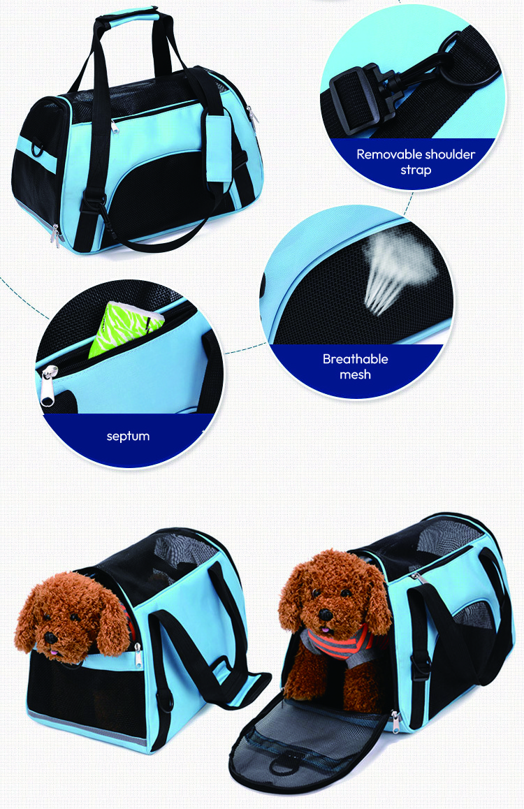 Pet Doggy&Cat Handbag for Dogs Cat Carriers Puppies of 15 Lbs TSA Airline Approved Small Cat Carrier Dog Carrier