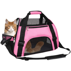 Pet Doggy&Cat Handbag for Dogs Cat Carriers Puppies of 15 Lbs TSA Airline Approved Small Cat Carrier Dog Carrier