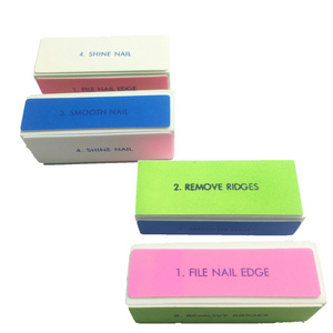 Professional Manicure Tools Kit Rectangular Art Care Buffer Block 100/180 Nail Files Buffer