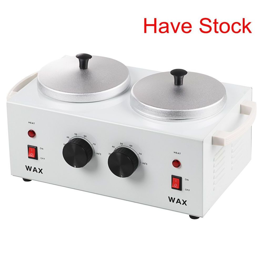 Professional Hair Removal Machine Wax Heater Machine Melt Body Double Hard Wax Pot Heater Warmer