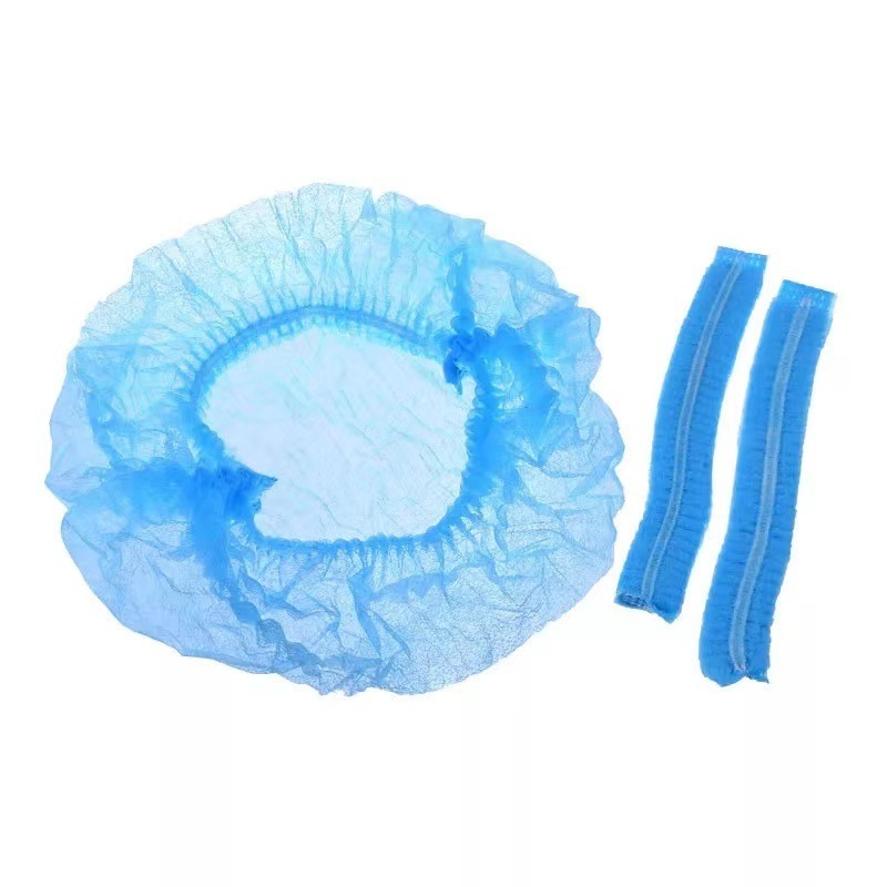 Non Woven Hair Net For Head Non Woven Bouffant Surgical Medical Hair Disposable Cap For Hospital Hotel