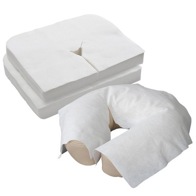 Factory Direct Disposable Non-woven Face Rest Cover Face Cradle Cover Pillow Cover For Massage Bed