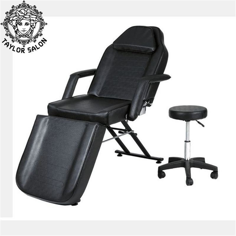 Beauty salon furniture package foot spa pedicure chair manicure tables station black nail table