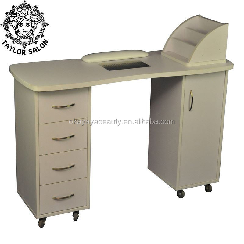 Beauty salon equipment and furniture used manicure table nail tables for sale