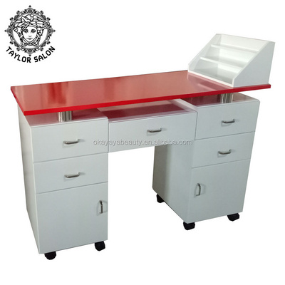 Beauty salon equipment and furniture used manicure table nail tables for sale