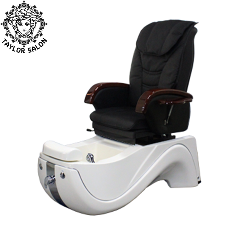 Modern No Plumbing Massage Pedicure Chair Nail Salon Foot Spa Manicure Pedicure Chair With Bowl Jet