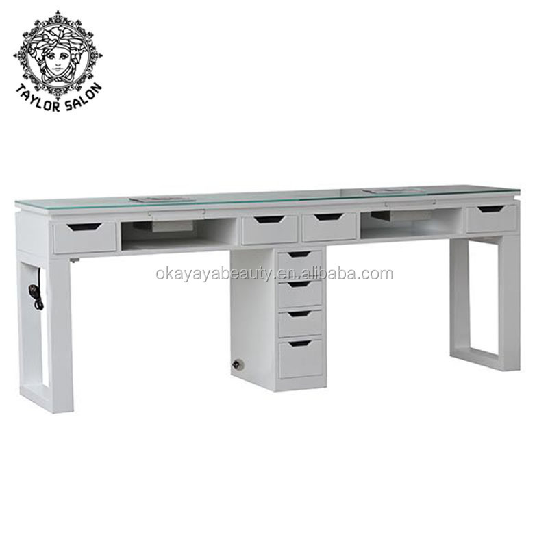 Nail salon furniture equipment nail desk manicure table for sale