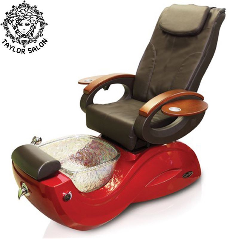 Modern No Plumbing Massage Pedicure Chair Nail Salon Foot Spa Manicure Pedicure Chair With Bowl Jet