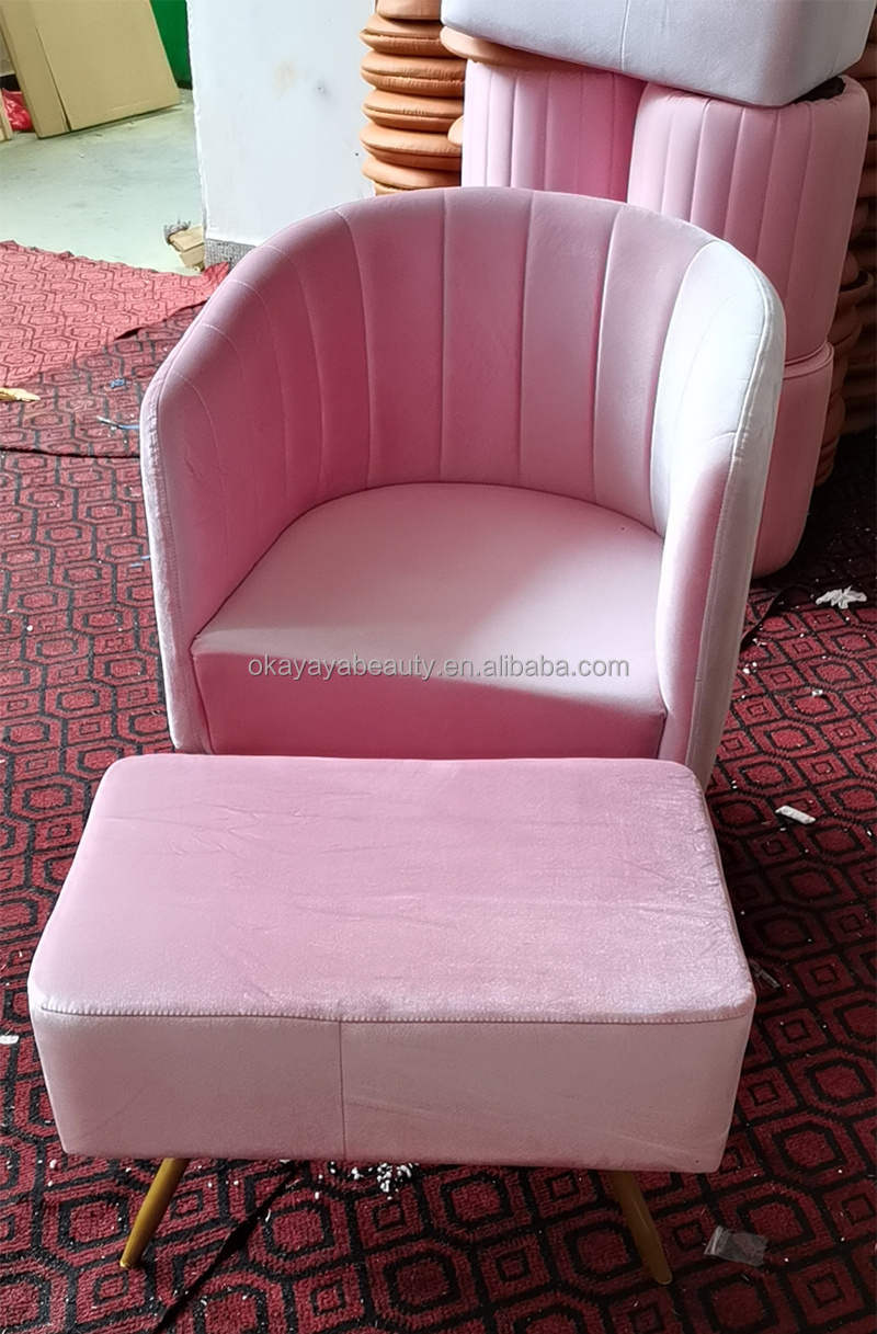 No Plumbing T4 Pedicure Spa Chair Hot Sale Baby Nail Salon Furniture Beauty Spa Equipment Pink Multifunctional Foot SPA Chairs