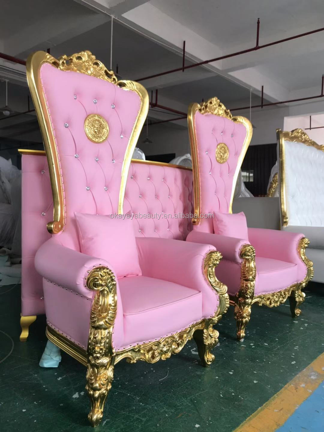 Wedding King and Queen Lion Chairs King Chair