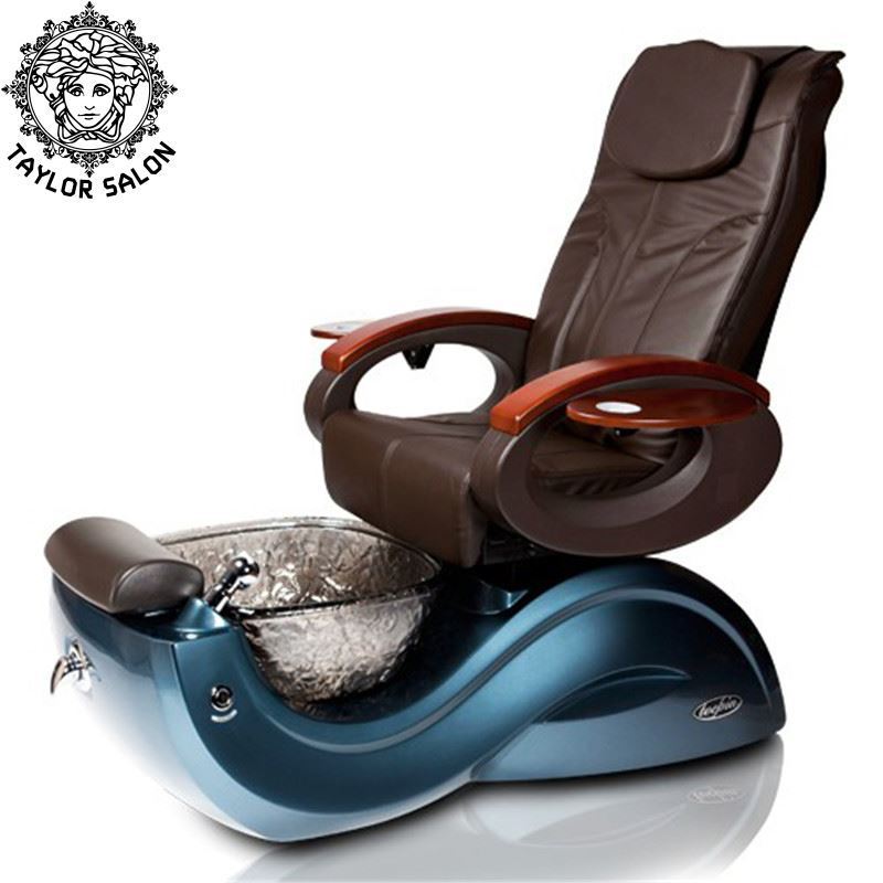 Modern No Plumbing Massage Pedicure Chair Nail Salon Foot Spa Manicure Pedicure Chair With Bowl Jet