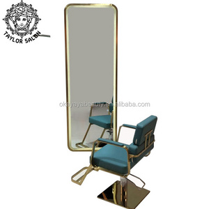 Wholesale hair salon mirror station mirror styling station salon barber mirror for sale