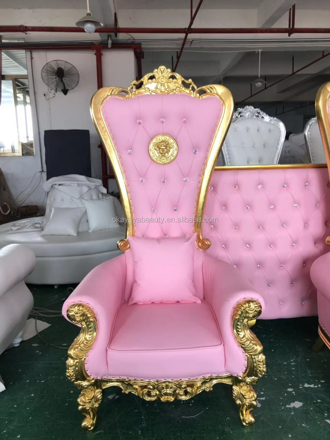 Wedding King and Queen Lion Chairs King Chair