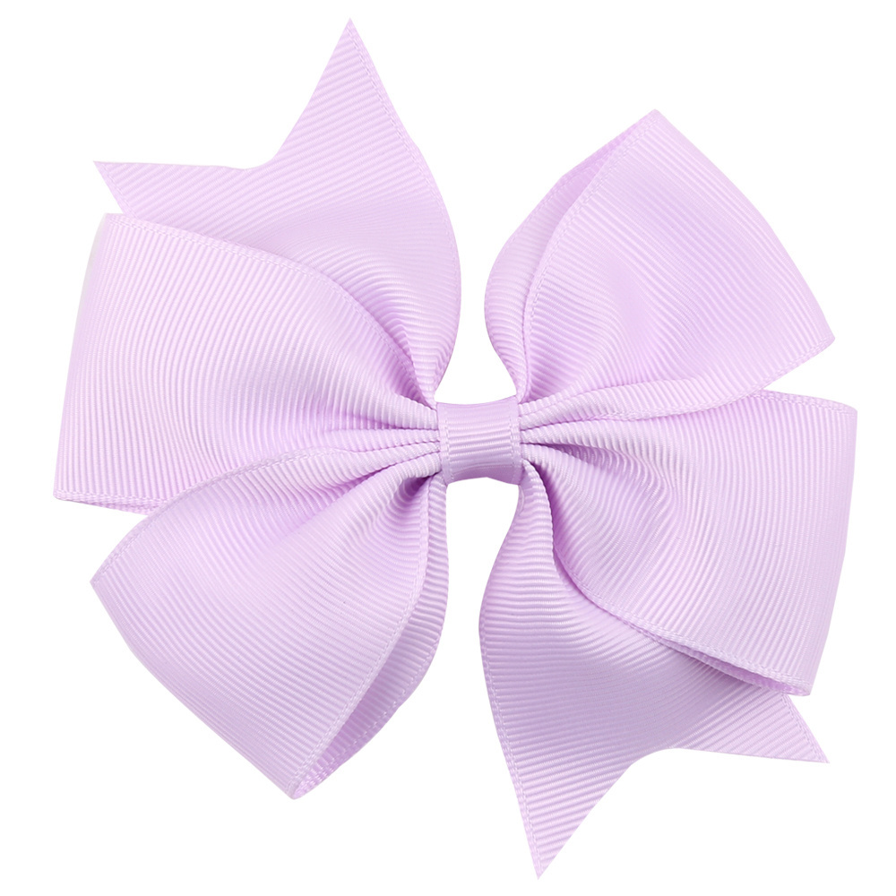 Okay wholesale 18 Colors 4.5 inch grosgrain ribbon butterfly bow hair clips