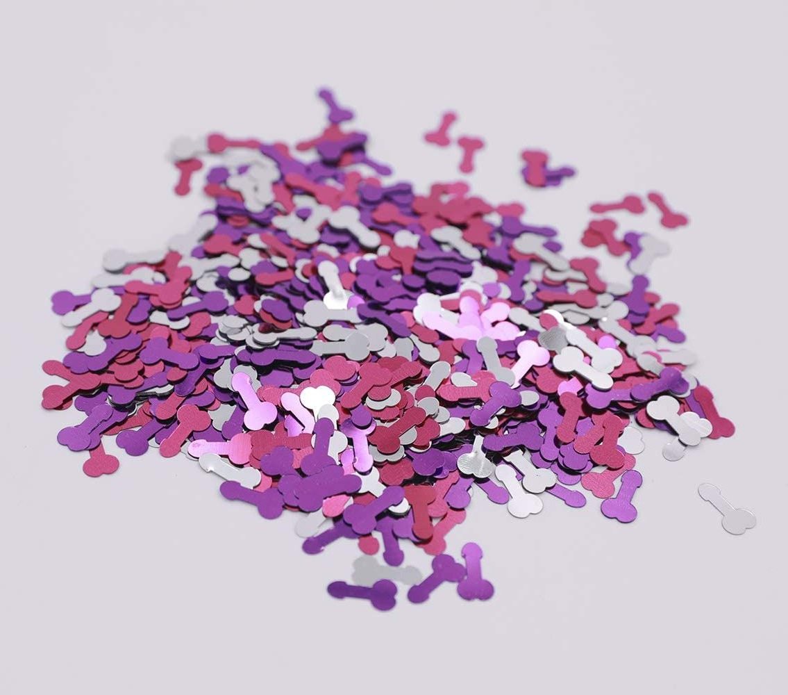 OKAY Bachelorette Party Confetti Table Sequins Hen Night Party Table Confetti Scatters for Party Decorations