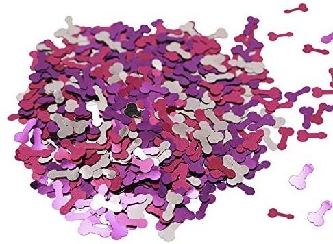 OKAY Bachelorette Party Confetti Table Sequins Hen Night Party Table Confetti Scatters for Party Decorations