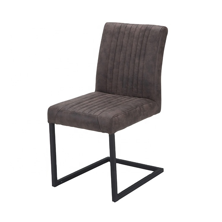 wholesale Bazhou chromed metal legs china furniture got sale modern fabric dining chair