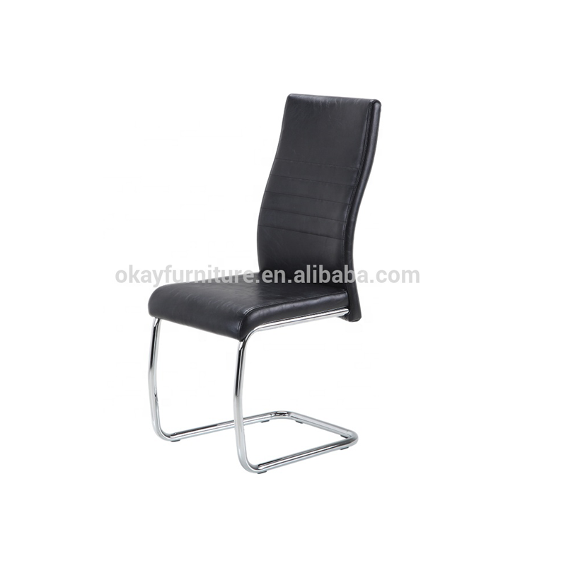 Modern S Home Furniture Nodic S-shape Living Dinning Room Chair Elegant Woven Leather White Black Z Shape Dining Chairs