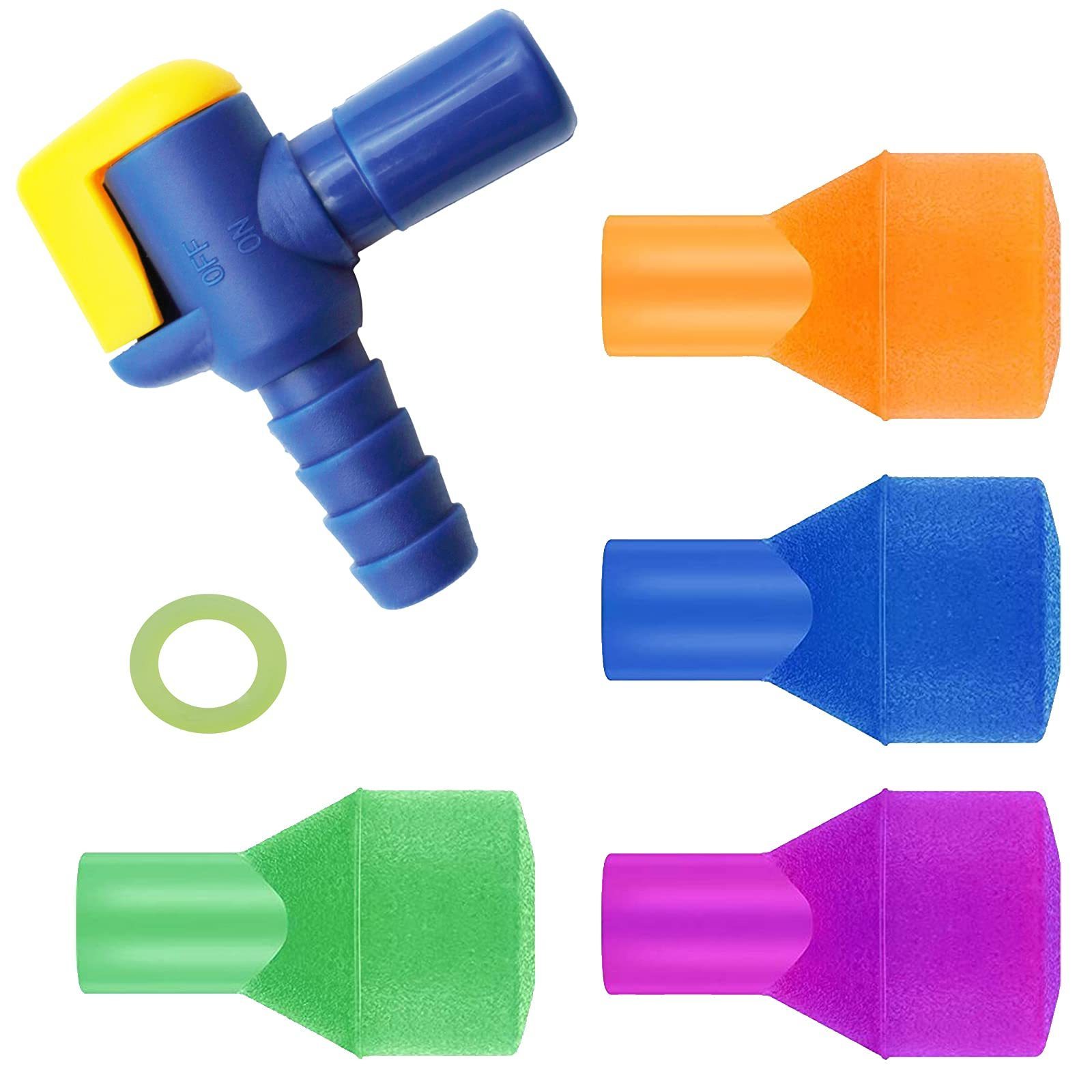 Silicone Bite Valve Replacement Mouthpiece Fit for Hydration Pack Bladder Water Backpack and Most Brands