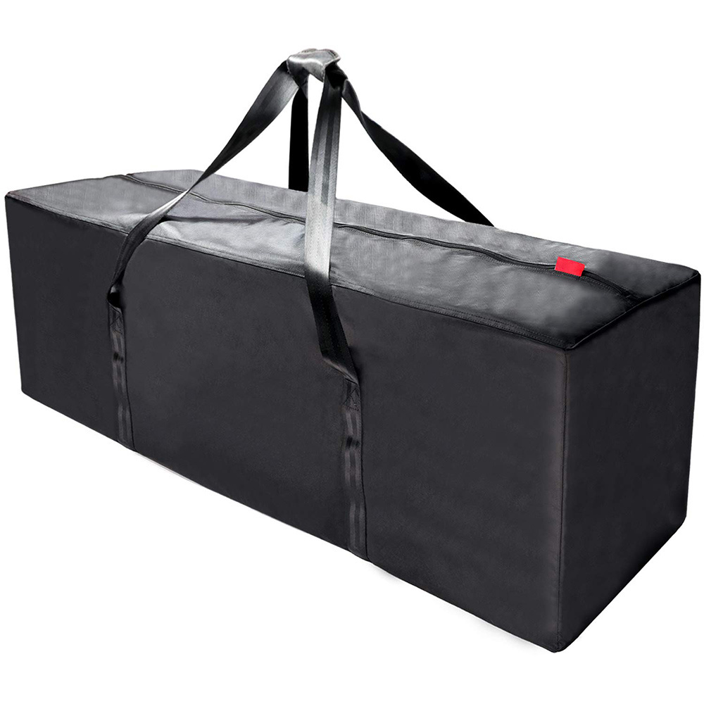 Extra Large Storage Tote with Zippers & Carrying Handles, Heavy-Duty Oxford Fabric Moving Bags