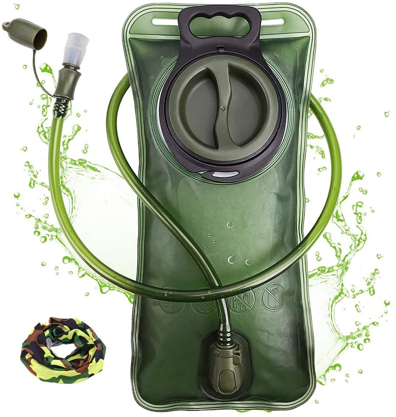 LeakProof TPU Water Reservoir Hydration Bladder for Hiking Biking