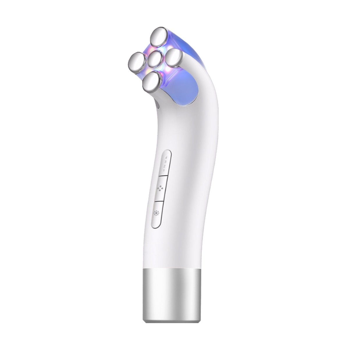 Beauty equipment home use red light therapy galvanic eye massager pen with warm massage and vibration Beauty thin face skin care