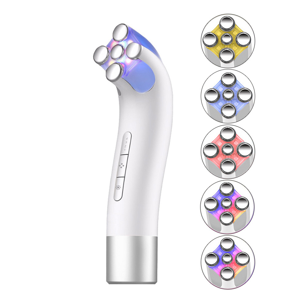 hot sale portable handheld ems electric wrinkle remover skin tightening massage face beauty device facial massager