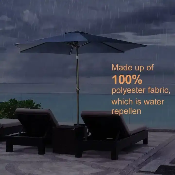 Garden outdoor restaurant parasol custom commercial aluminum resort design sun advertising beach beer patio umbrella