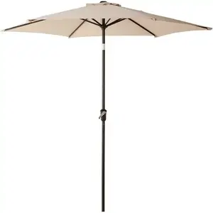 Garden outdoor restaurant parasol custom commercial aluminum resort design sun advertising beach beer patio umbrella