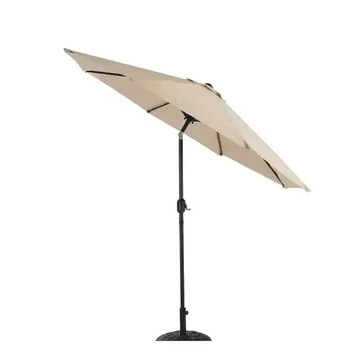 Garden Commercial Parasols Cantilever Patio Market Umbrella Heavy Duty Outdoor Outdoor Furniture Modern Beach Umbrella 1pcs