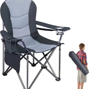 Outdoor Furniture  Reclining Chaises  Beach Picnic High Back Padded Easy adjustable Reclining Folding Fishing Camping Chair