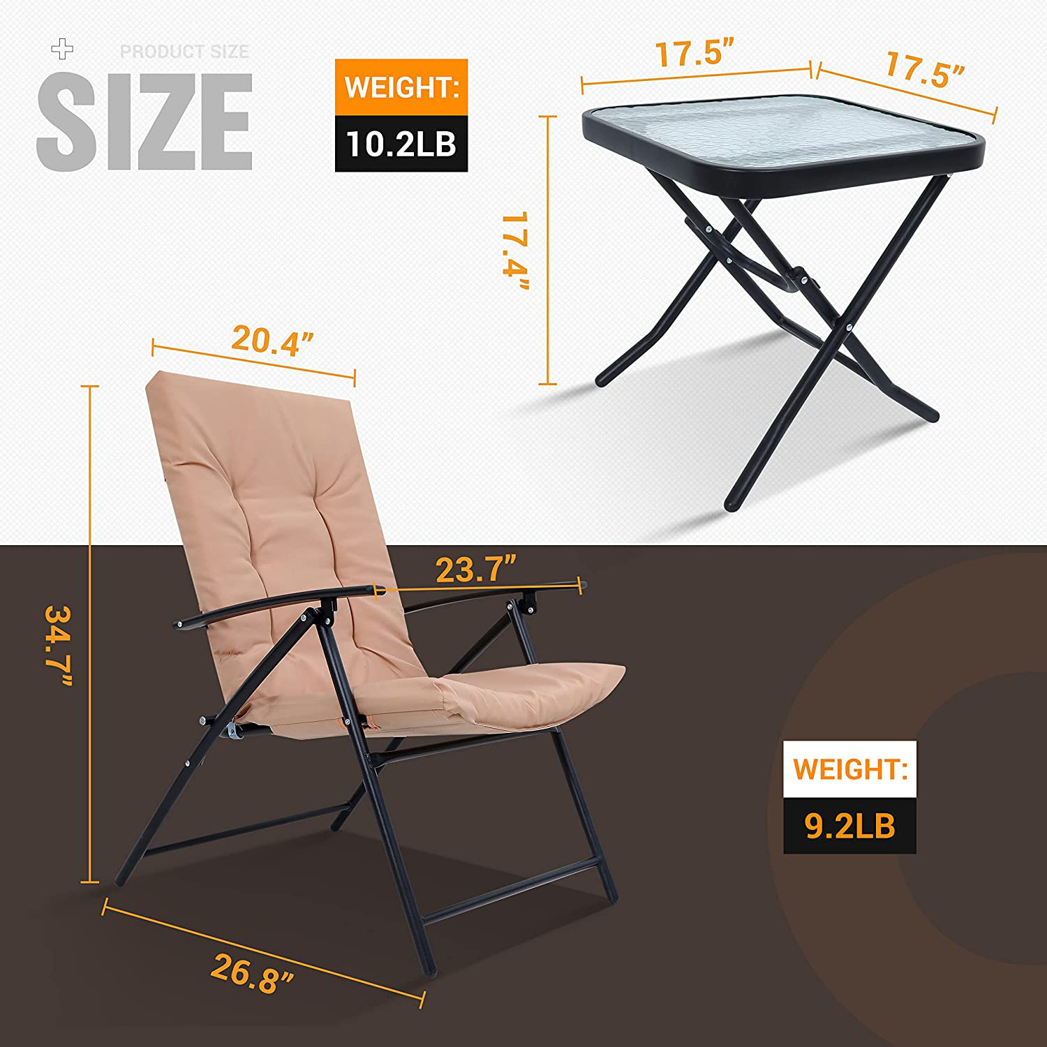 padded outdoor camping chairs wholesale garden folding oversize high quality waterproof pad