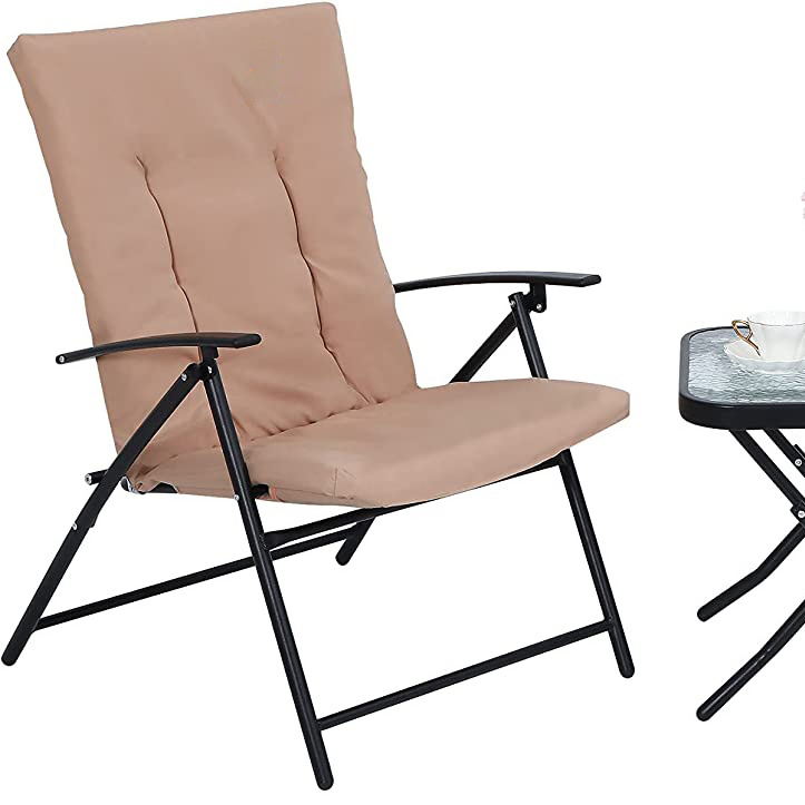 padded outdoor camping chairs wholesale garden folding oversize high quality waterproof pad