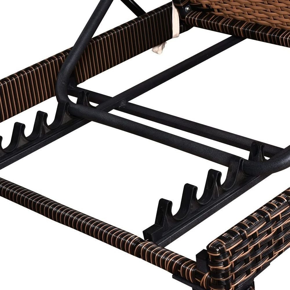 Restaurantdaluminumrbeach Loungers Wbeach Bed Chair for Swoutdoorl Side of Beach Folding Luxury Metal Iron Outdoor Furniture