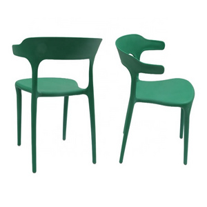 wholesale cheap price Plastic outdoor chairs colored pp stackable pvc dining chair monoblock polypropylene Sillas De Plasticas