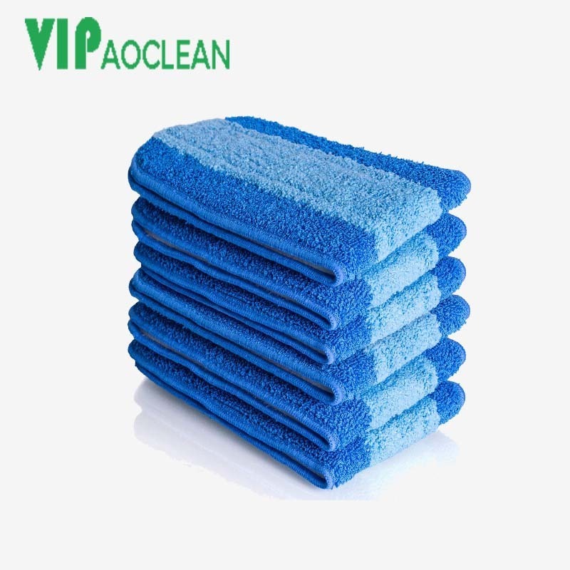 VIPaoclean Mop Head Washable Microfiber Floor Mop Pads Refills