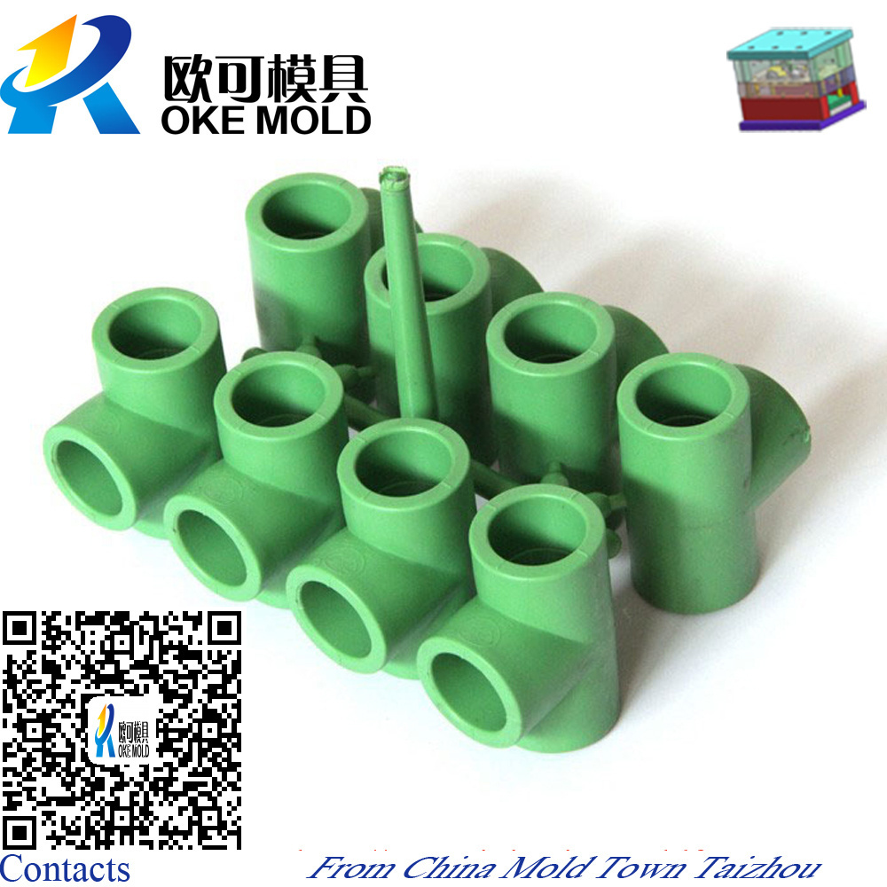 High Quality Plastic Injection Mold Pipe Elbow Mold customized mold